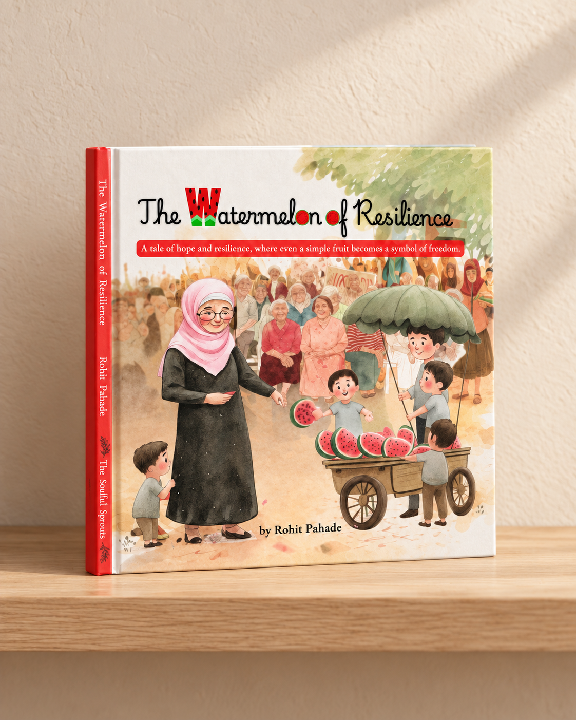 The Watermelon of Resilience hardcover book by Rohit Pahade